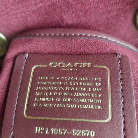 Coach Backpack Parker convertible pink bag Mini - Picture 6 of 11